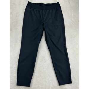 Eddie Bauer Stretch Joggers Mens Large Black Gym Workout Performance Travel